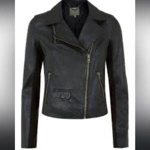 Muubaa Leather Jacket Evendene